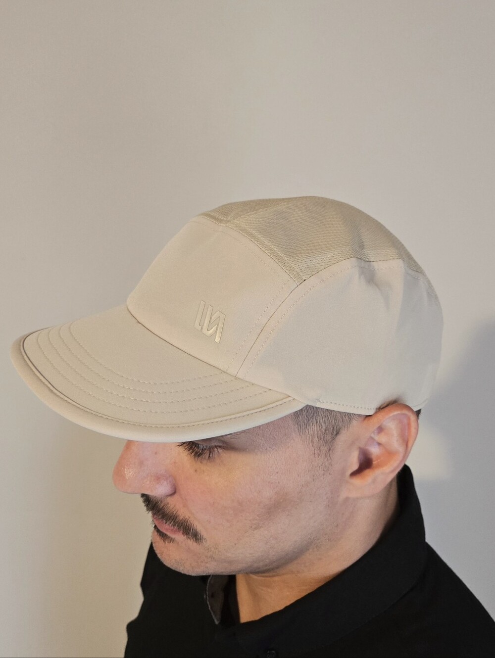 VRST Men's 5 Panel Enthusiast Cap, One Size - Khaki & Sand